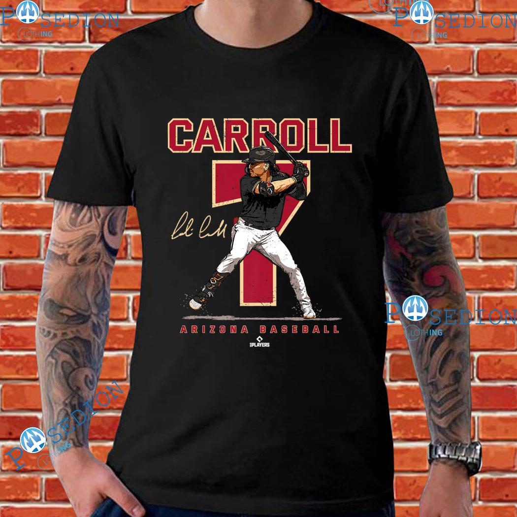 Number And Portrait Corbin Carroll Arizona T-shirt