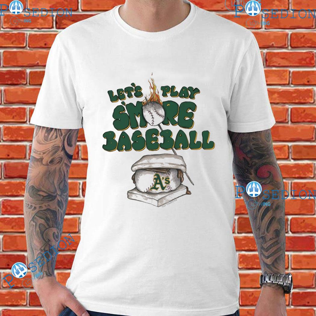 Oakland Athletics Let's Play S'more Baseball Shirt, hoodie