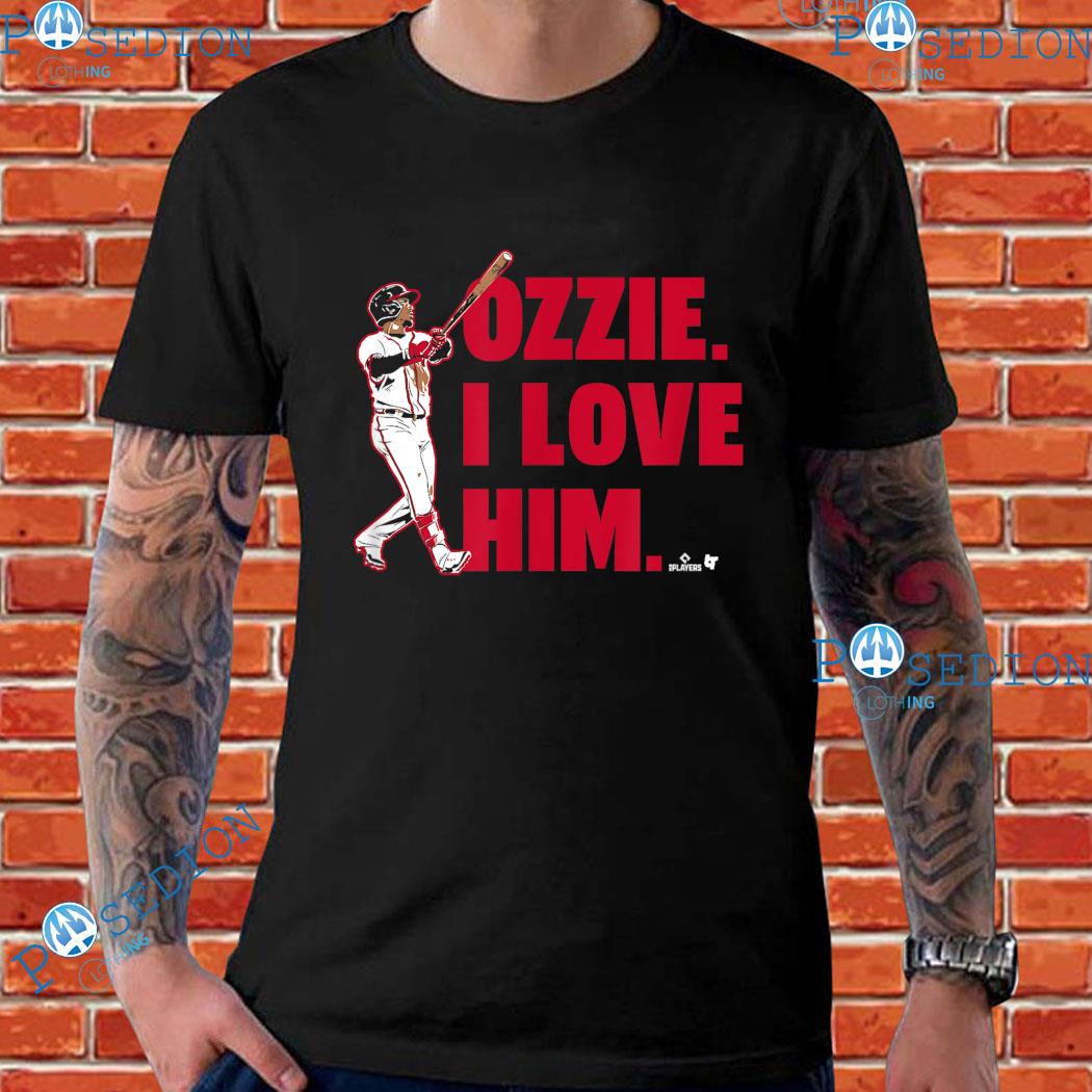 Ozzie albies I love him T-shirts, hoodie, sweater, long sleeve and