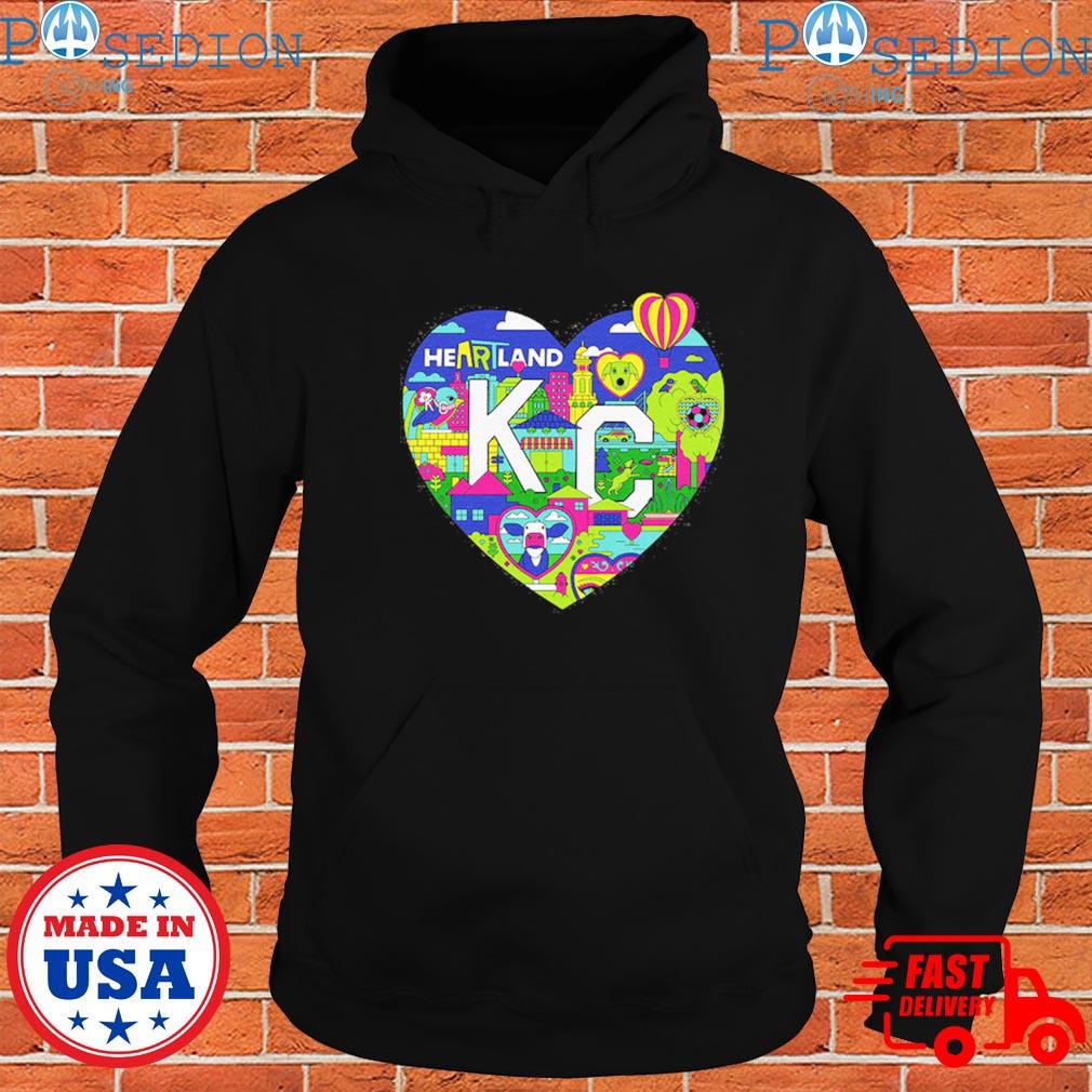 Official parade of hearts kc heart T-shirts, hoodie, tank top, sweater and  long sleeve t-shirt