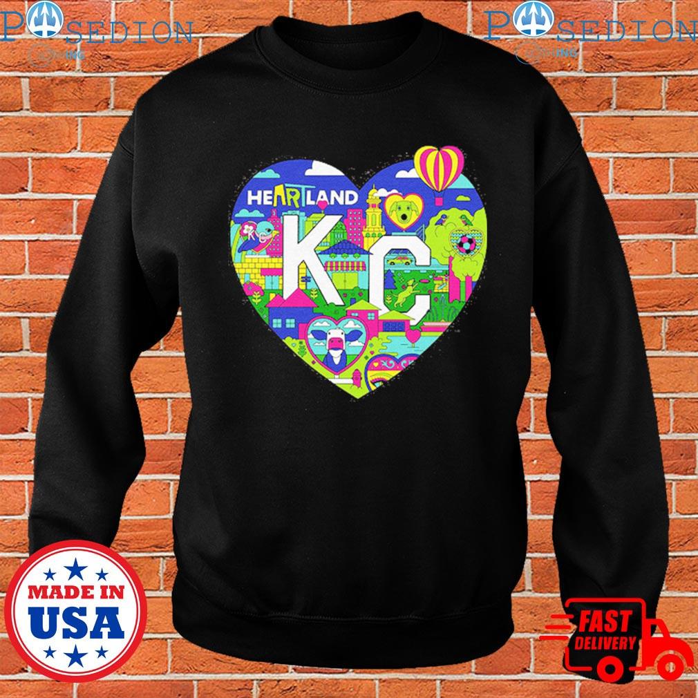 Parade of Hearts Kansas City heart logo shirt, hoodie, sweater, long sleeve  and tank top