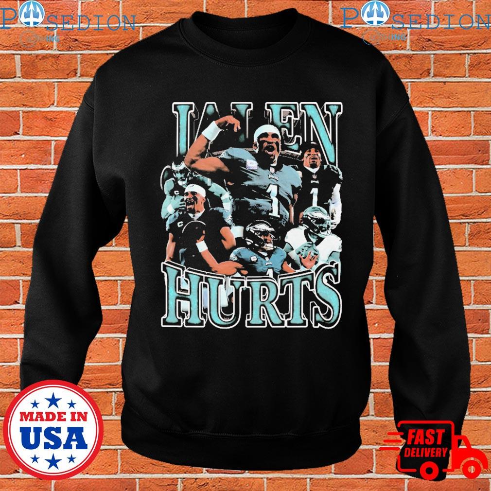 Let's Jalen Hurts Philadelphia eagles player graphic t-shirt