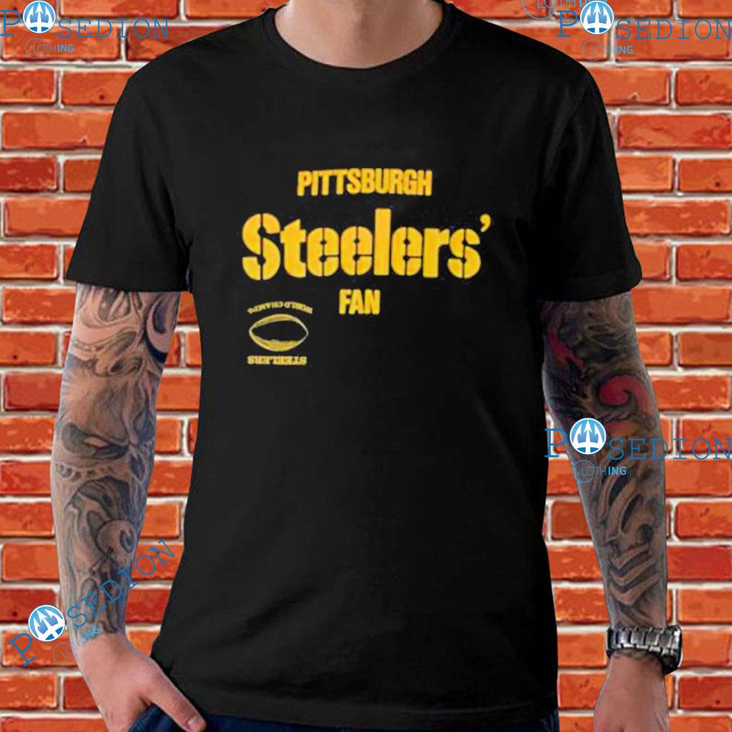 Pittsburgh Steelers fan misprint single stitch T-shirts, hoodie, sweater,  long sleeve and tank top