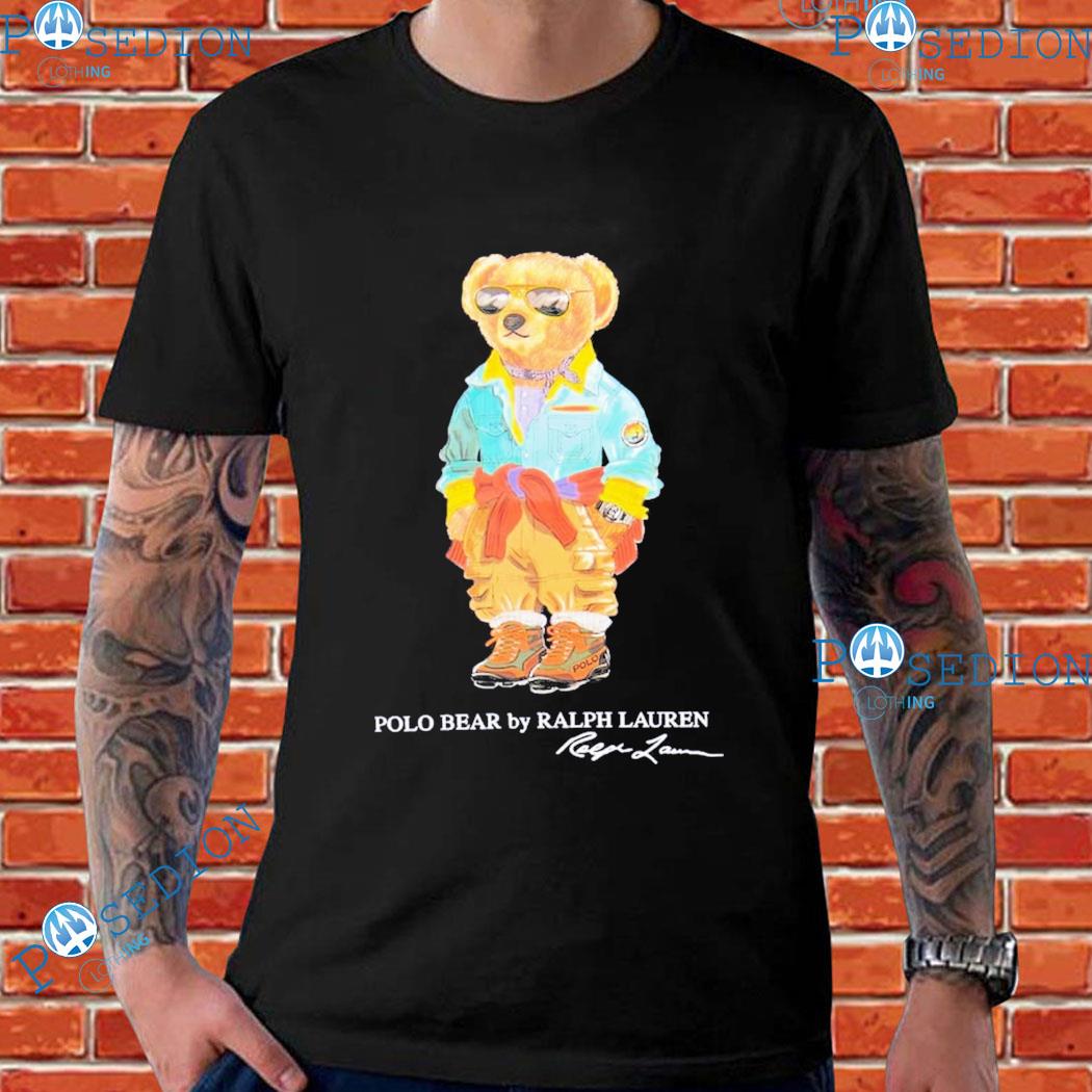 Polo bear cotton jersey T-shirts, hoodie, sweater, long sleeve and