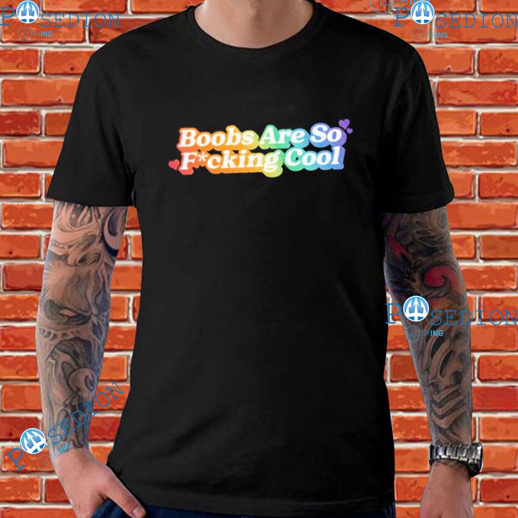 Rainbow boobs T-shirt – www.