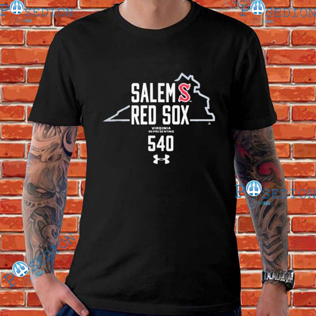 Salem red sox under armour 540 T-shirts, hoodie, sweater, long