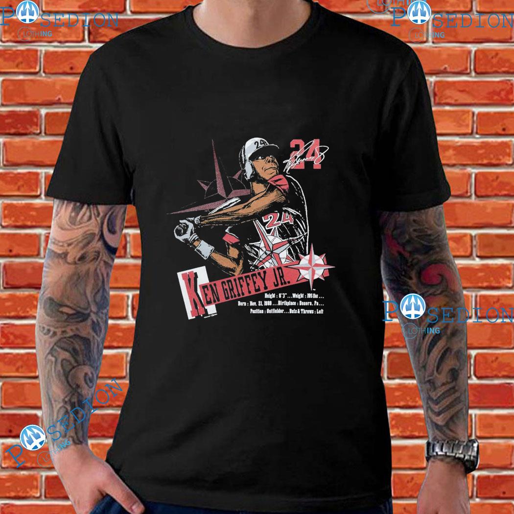 Ken Griffey Jr Seattle Mariners Baseball T-shirt