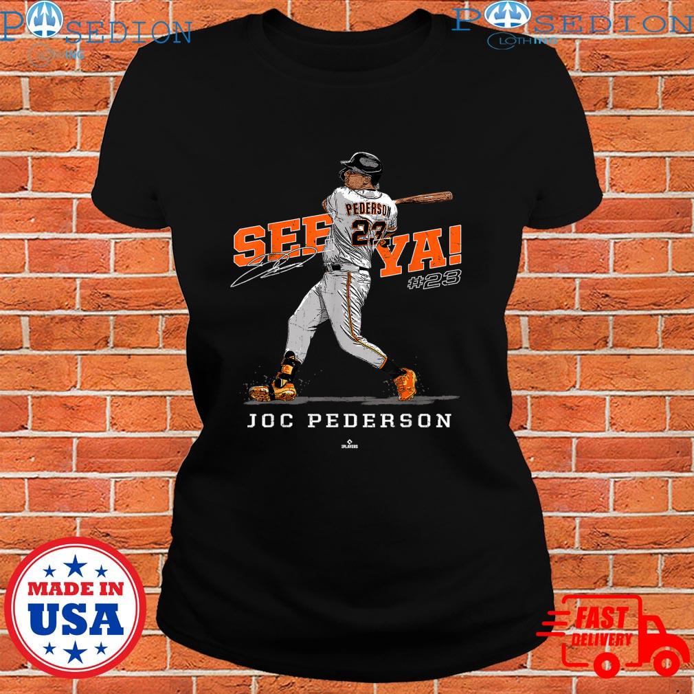 Ballpark MVP See Ya! Joc Pederson San Francisco mlbpa T-Shirt