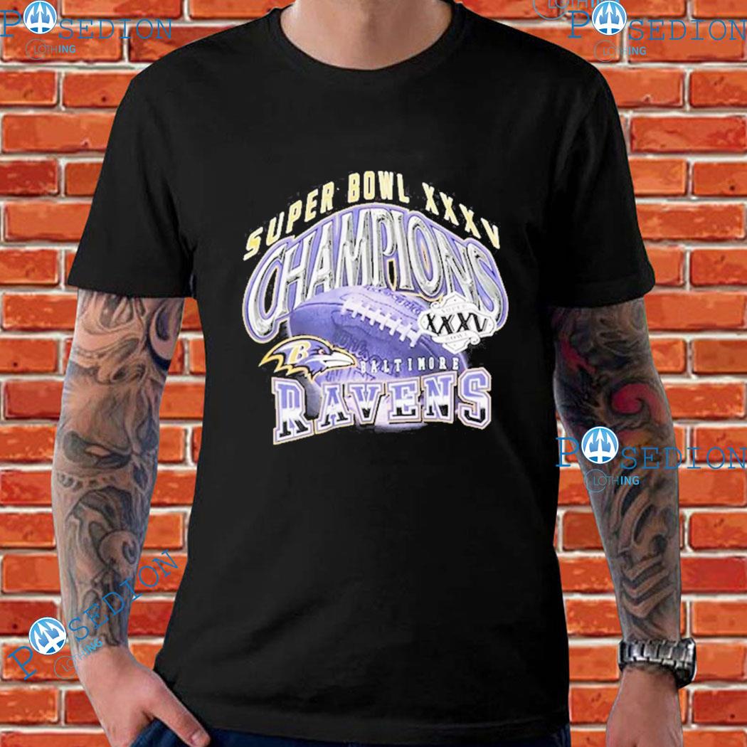 Vintage NFL Baltimore Ravens Super Bowl T Shirt