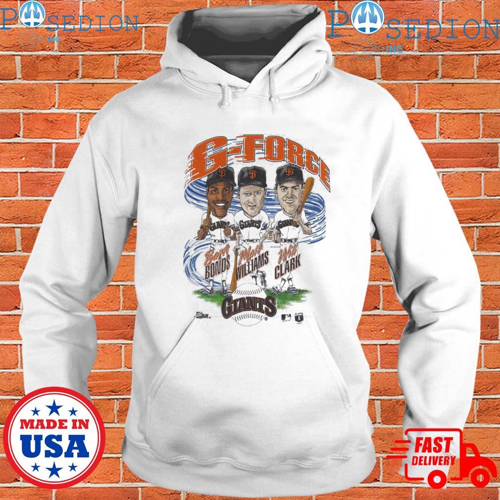 Official vintage San Francisco Giants G-Force Caricature T-shirts, hoodie,  tank top, sweater and long sleeve t-shirt