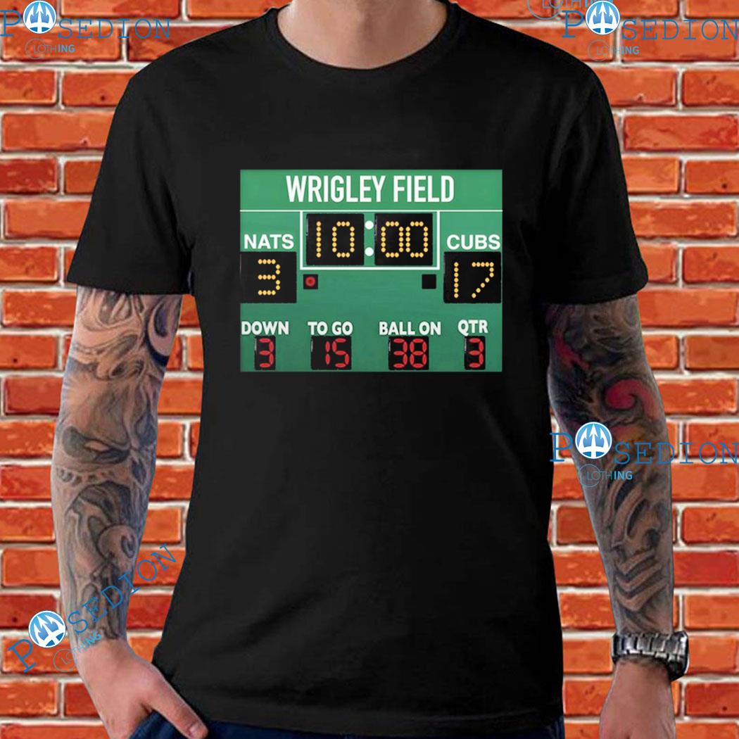 Wrigley Field Scoreboard Sign T-Shirt
