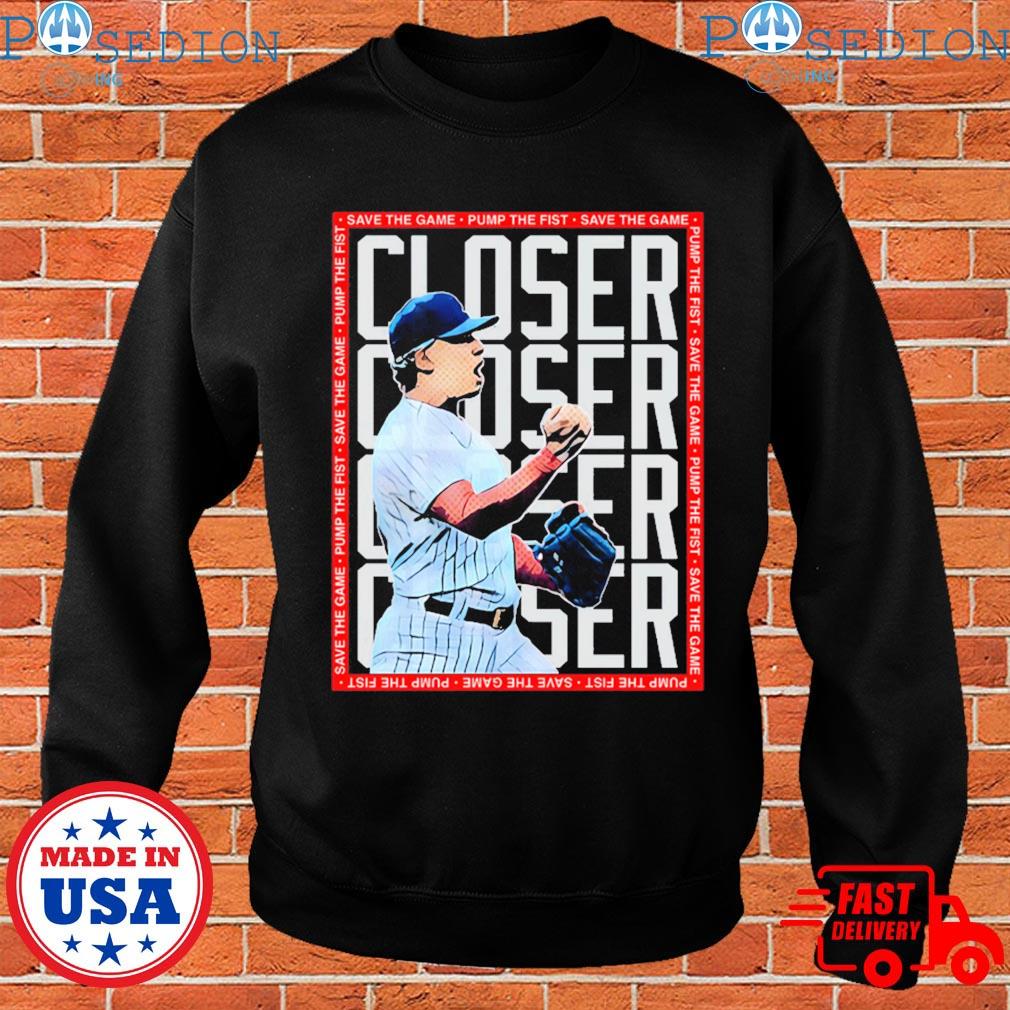 Official Adbert Alzolay Save The Game Pump The Fist Closer Tee Shirt - Long  Sleeve T Shirt, Sweatshirt, Hoodie, T Shirt