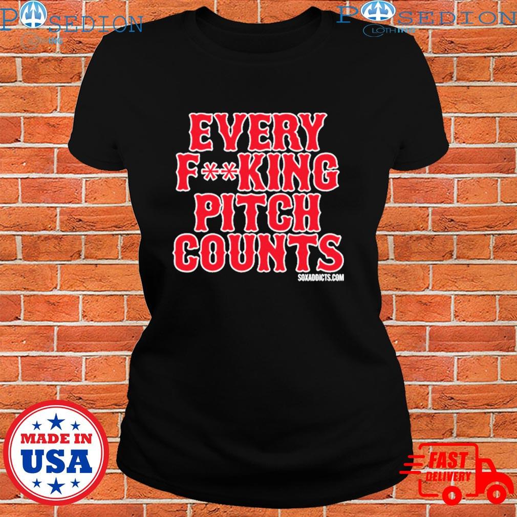 Official alex Cora Every Fucking Pitch Counts T-Shirt, hoodie