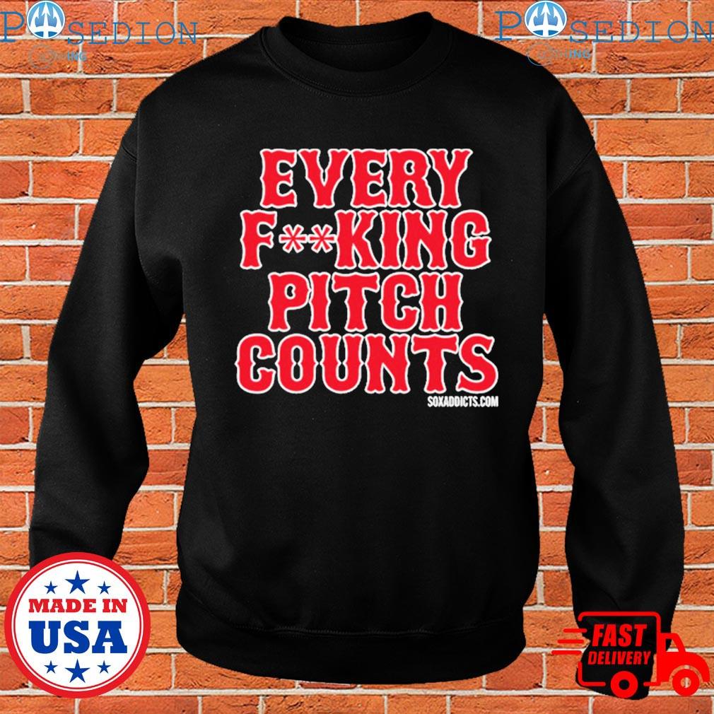 Alex Cora Every Fucking Pitch Counts Shirt, hoodie, longsleeve, sweatshirt,  v-neck tee