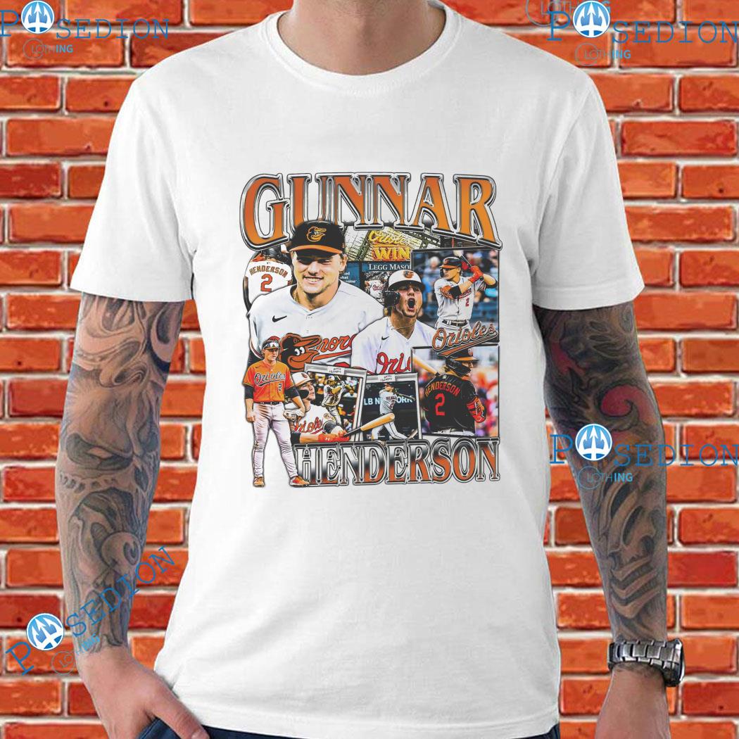 Baltimore orioles gunnar henderson T-shirts, hoodie, sweater, long sleeve  and tank top