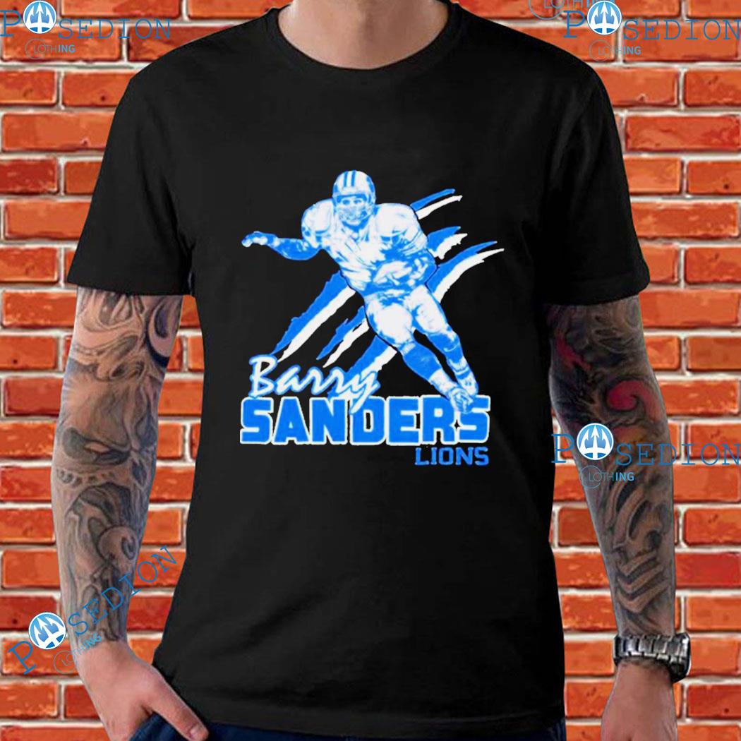 Detroit Lions Barry Sanders Shirt - High-Quality Printed Brand