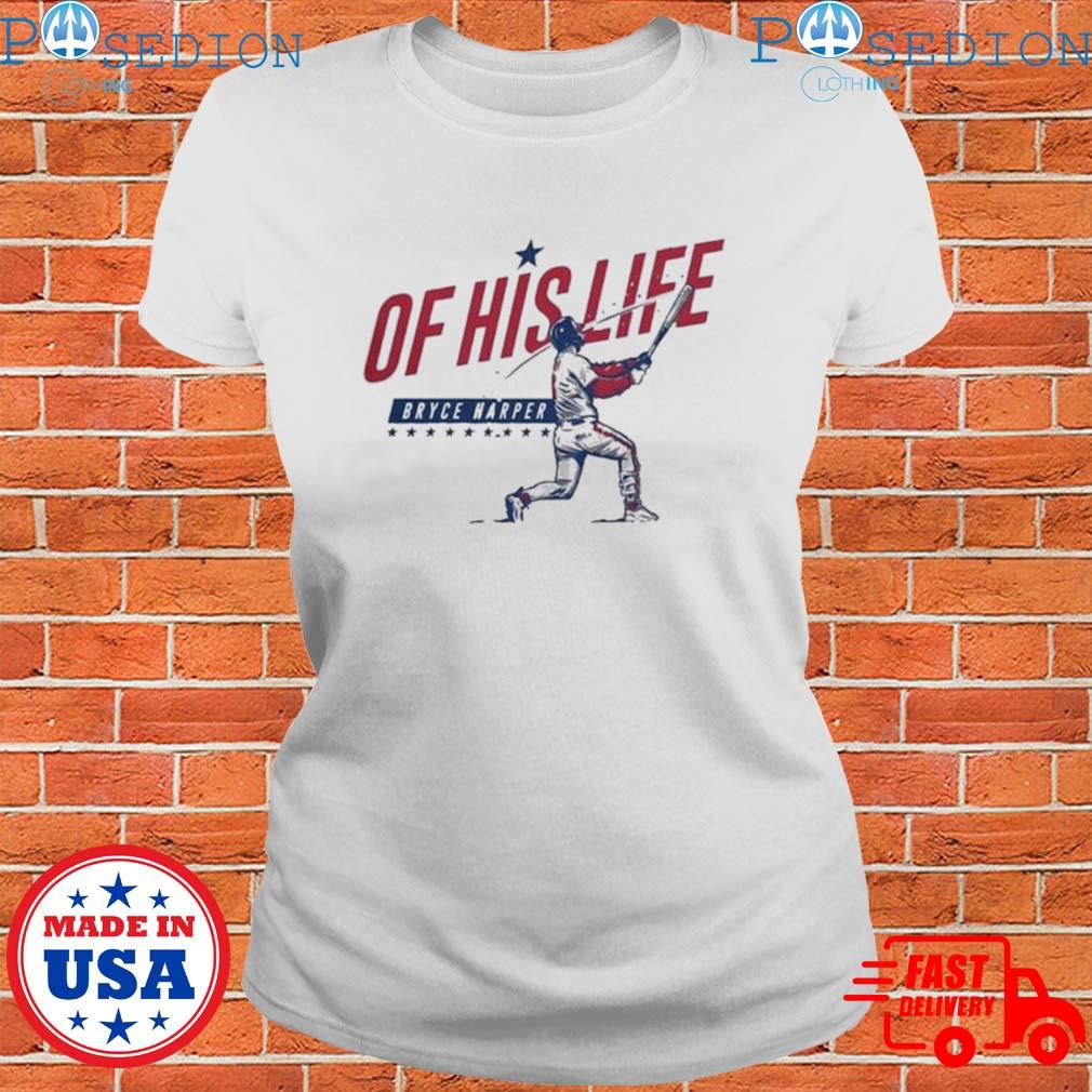 Bryce Harper The Swing of His Life Shirt Philadelphia Phillies