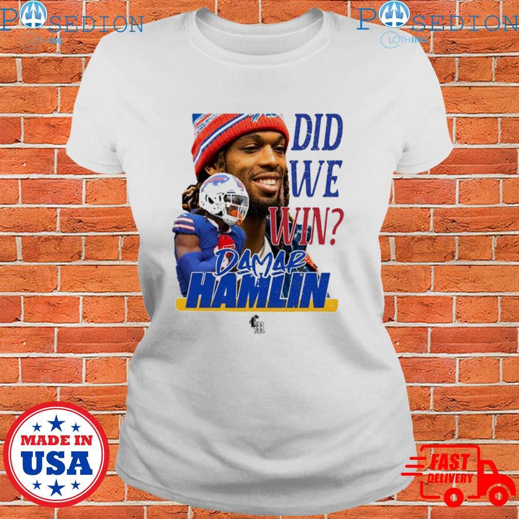 Buffalo Bills Damar Romeyelle Hamlin Did We Win Shirt, hoodie