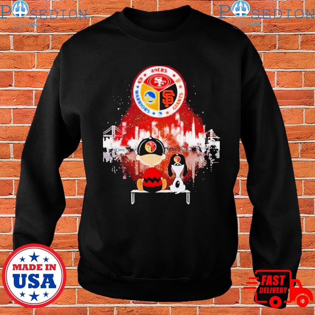 Official San francisco and logo Golden State Warriors and Logo San  Francisco 49ers and logo logo San Francisco Giants t-shirt, hoodie,  sweater, long sleeve and tank top