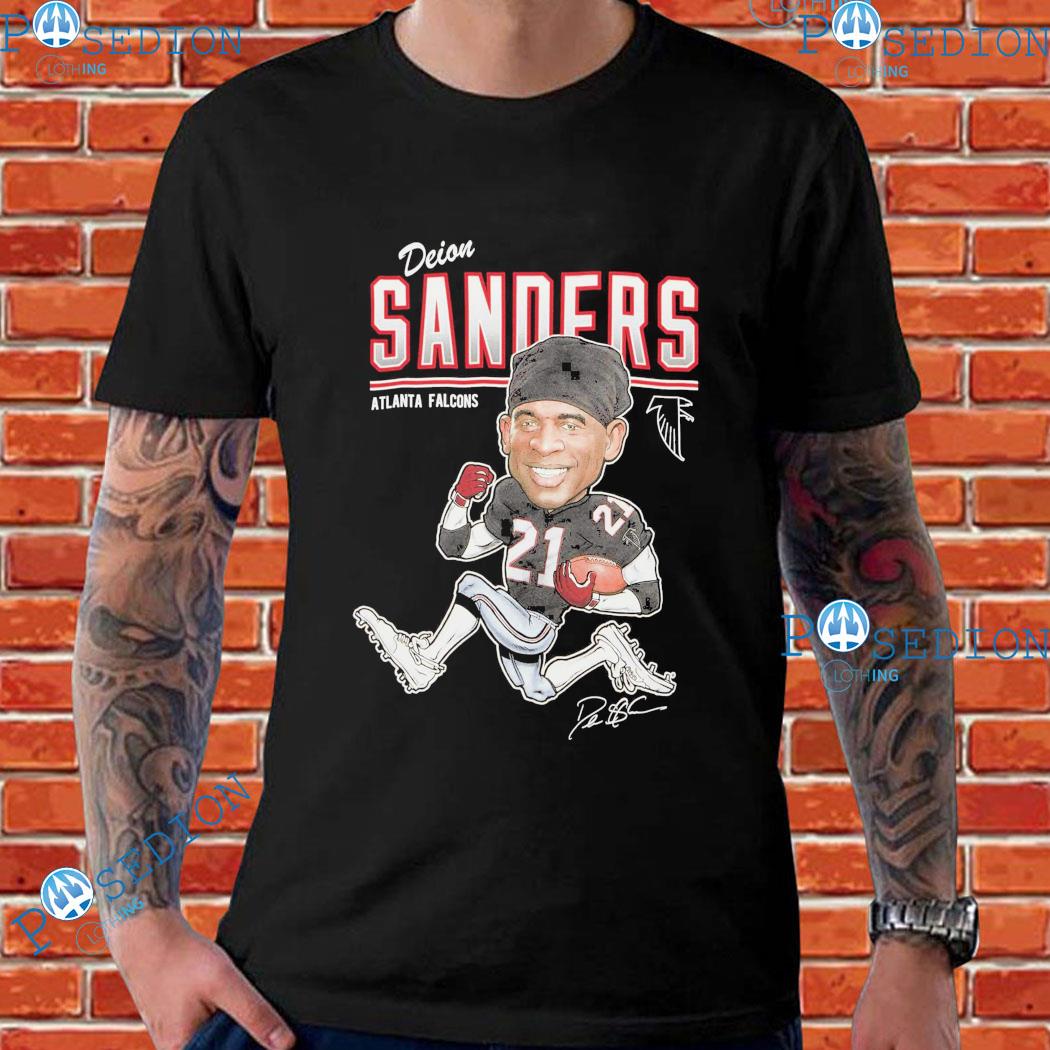 Caricatures Atlanta Falcons Deion Sanders Signature T-Shirts, hoodie,  sweater, long sleeve and tank top