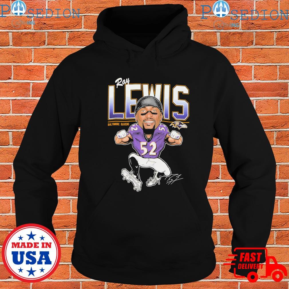 Baltimore Ravens Ray Lewis Signature Number 52 3D Hoodie All Over Print -  T-shirts Low Price