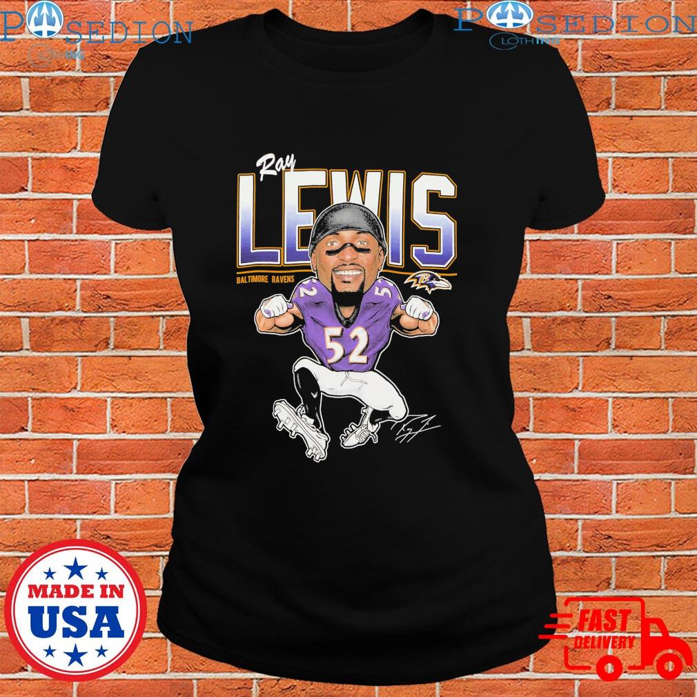 Baltimore Ravens Ray Lewis Signature Number 52 3D Hoodie All Over Print -  T-shirts Low Price