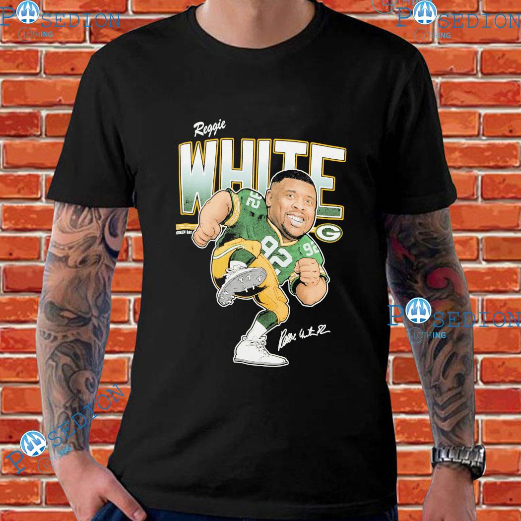 Caricatures Green Bay Packers Reggie White T-Shirts, hoodie, sweater, long  sleeve and tank top