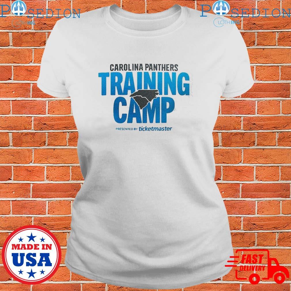 Carolina panthers training camp presented by ticketmaster shirt, hoodie,  sweater, long sleeve and tank top