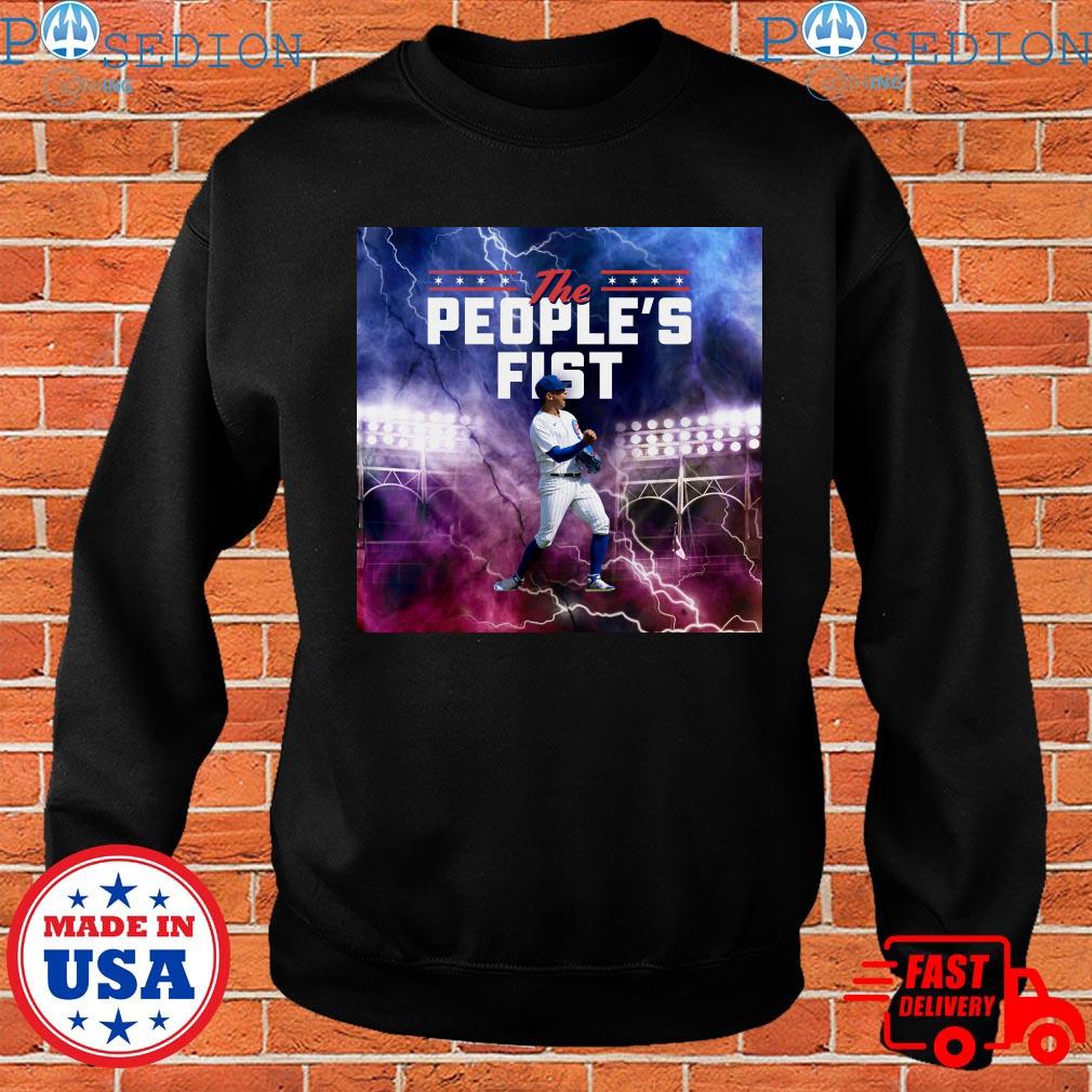 Chicago Cubs The People's Fist Bah Gawd That's Alzolay's Music T-Shirts,  hoodie, sweater, long sleeve and tank top