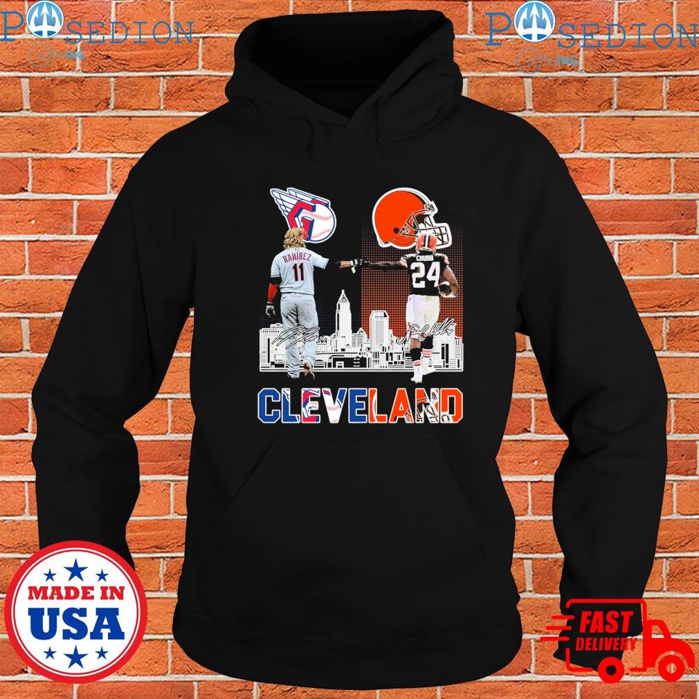 Cleveland Browns And Cleveland Guardians Unisex T-Shirt