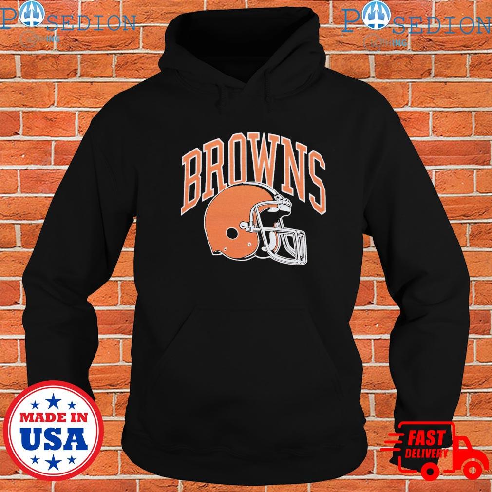 Official cleveland browns helmet T-shirts, hoodie, tank top, sweater and  long sleeve t-shirt