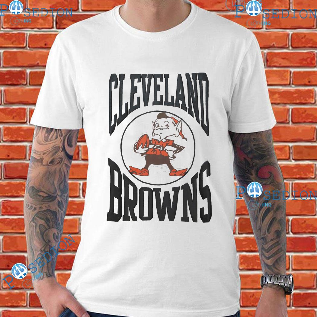 Cleveland Browns Womens Big Logo V-Neck Sweater