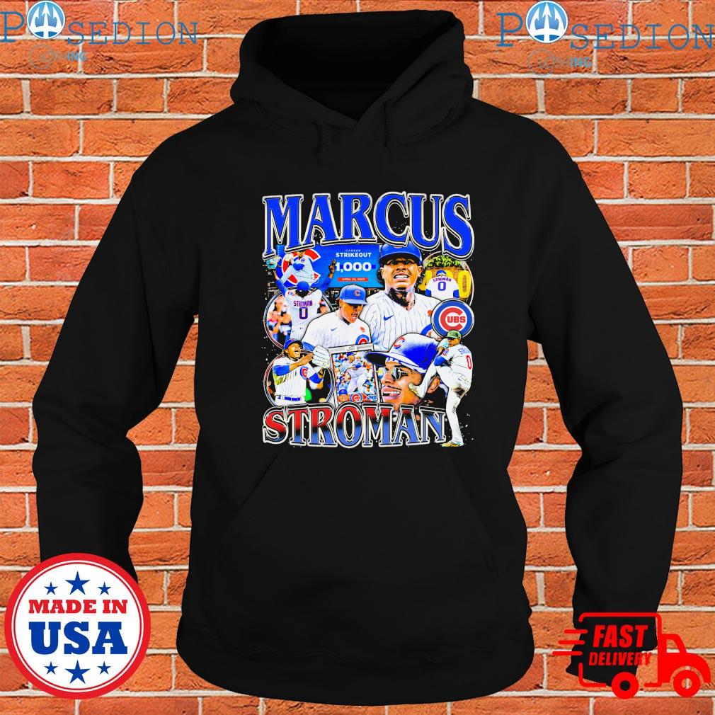Marcus Stroman Chicago Cubs Career strikeout 1000 shirt, hoodie, sweater,  long sleeve and tank top