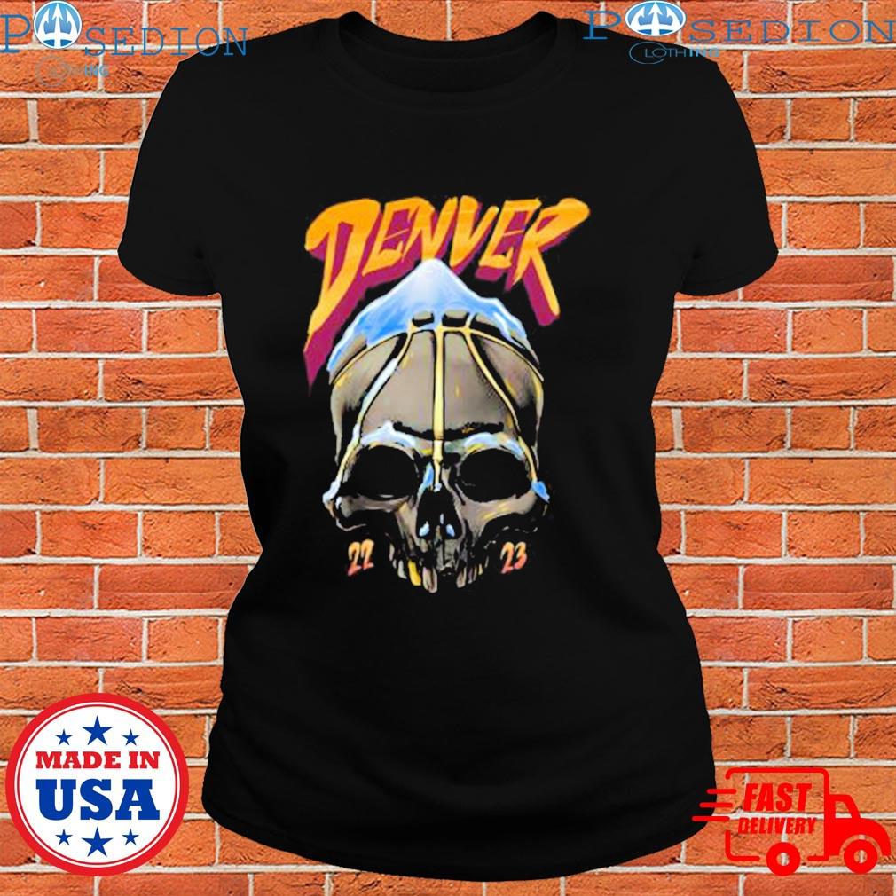 Slayer Skull Denver Broncos Shirt - High-Quality Printed Brand