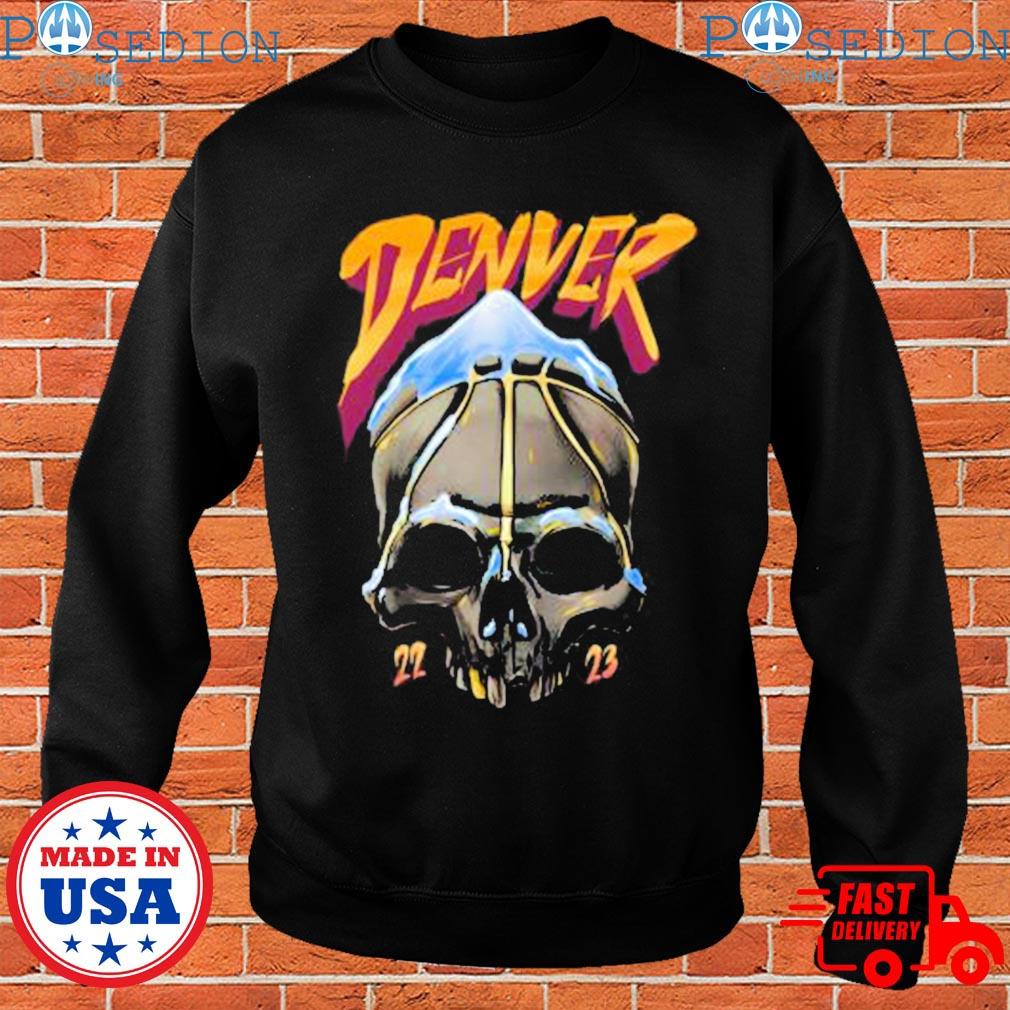 Slayer Skull Denver Broncos Shirt - High-Quality Printed Brand