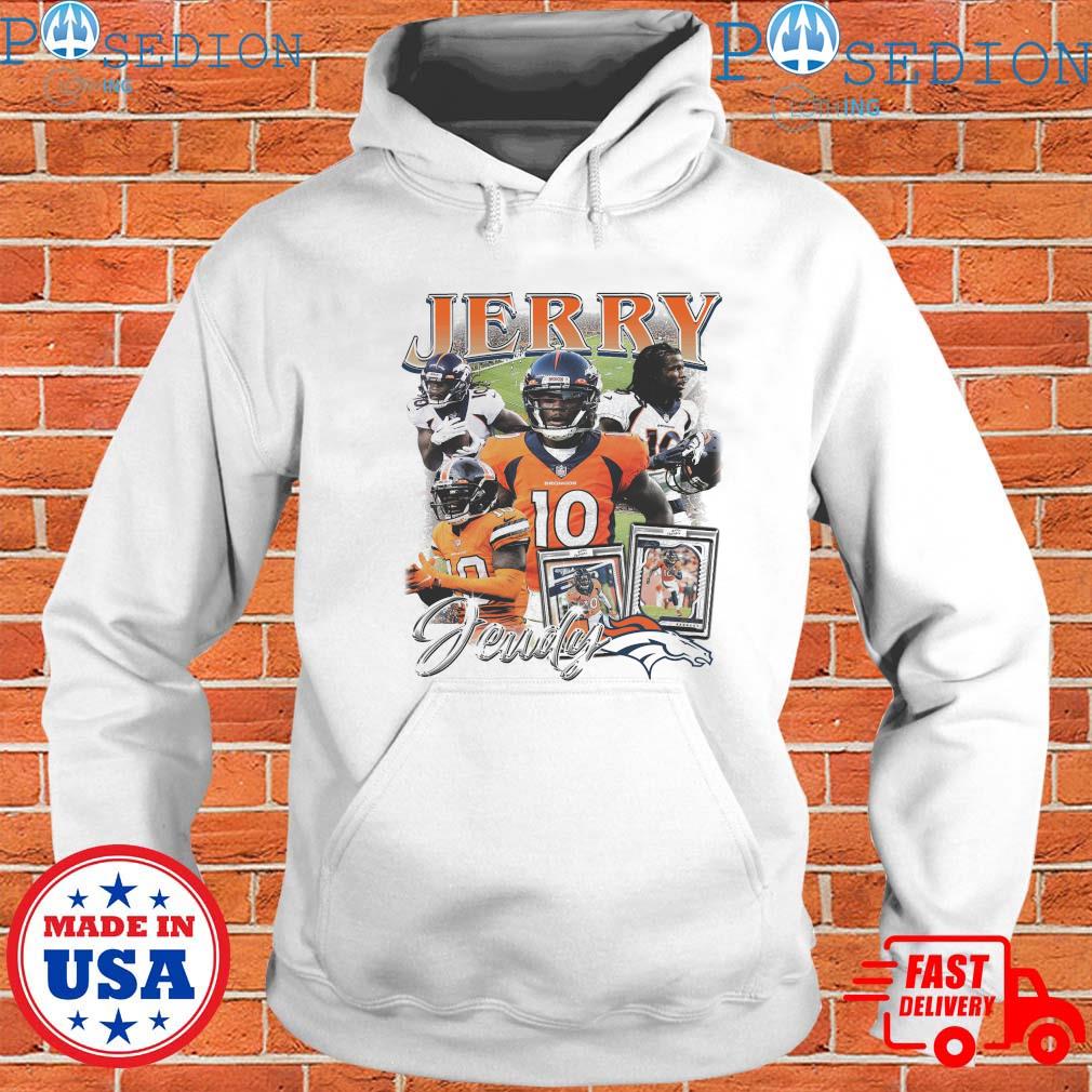 Denver Broncos Alternate Name & Number Hoodie - Jerry Jeudy