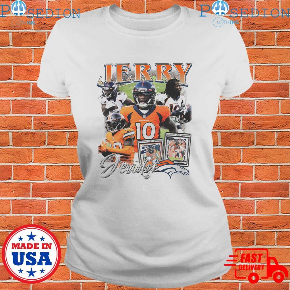 Denver Broncos Alternate Name & Number Hoodie - Jerry Jeudy - Mens