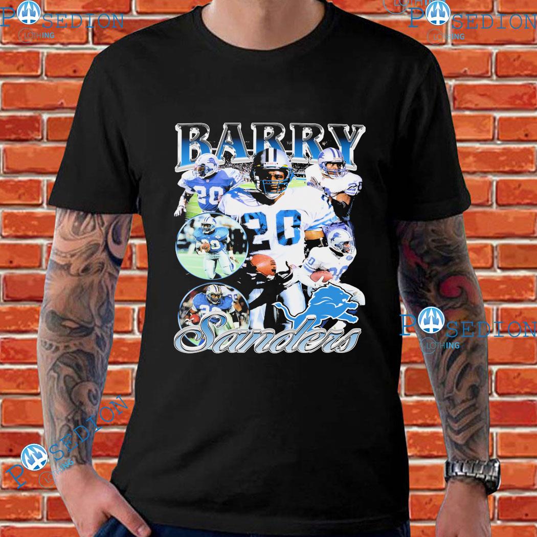 barry sanders shirt