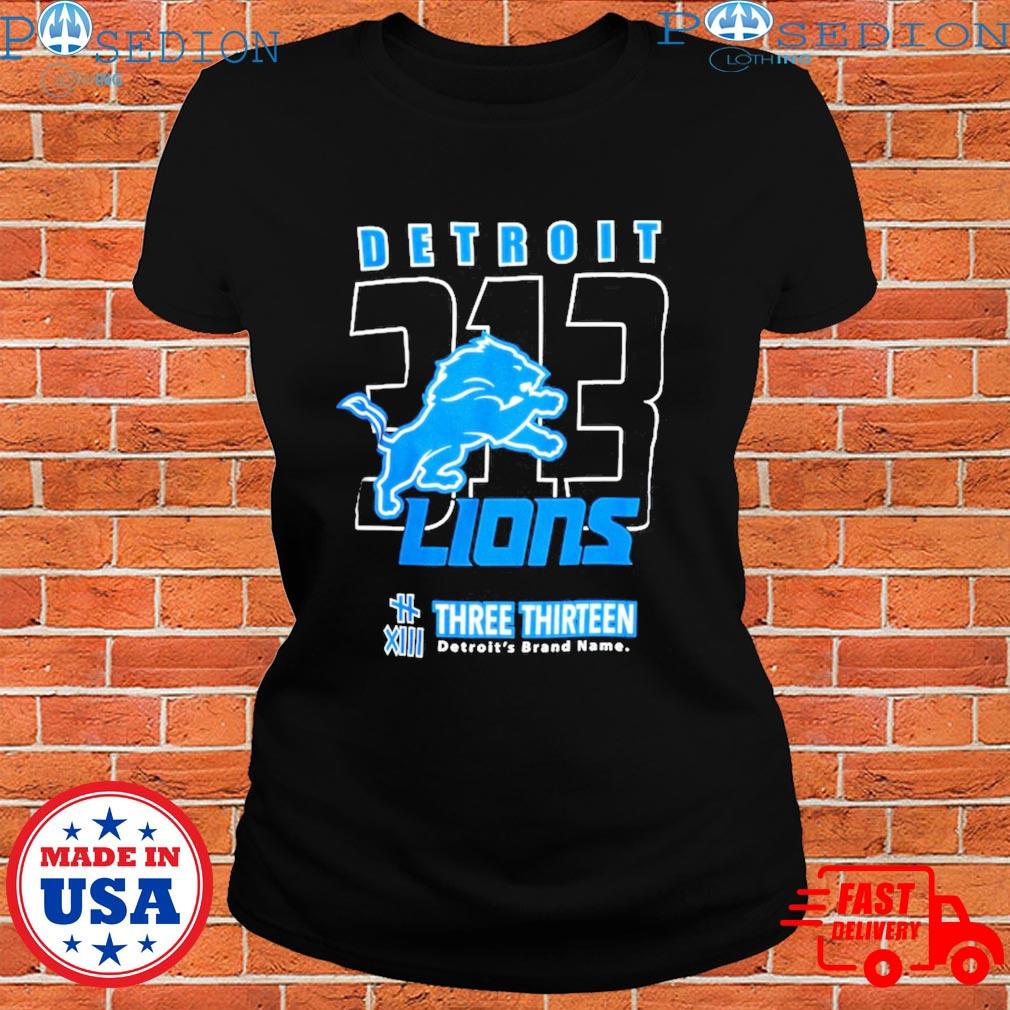 Funny detroit Lions Three Thirteen Area Code shirt, hoodie, longsleeve tee,  sweater