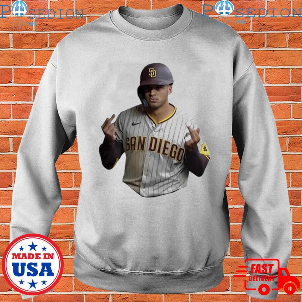 Official tatis Wearing Grish Flipping Someone Off Shirt, hoodie, sweater,  long sleeve and tank top