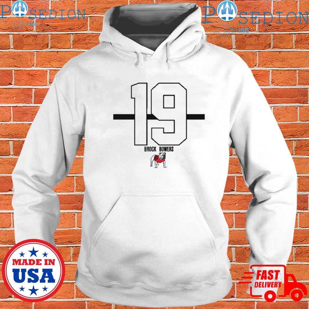 Official georgia Bulldog Football Brock Bowers 19 T-Shirts, hoodie, tank  top, sweater and long sleeve t-shirt