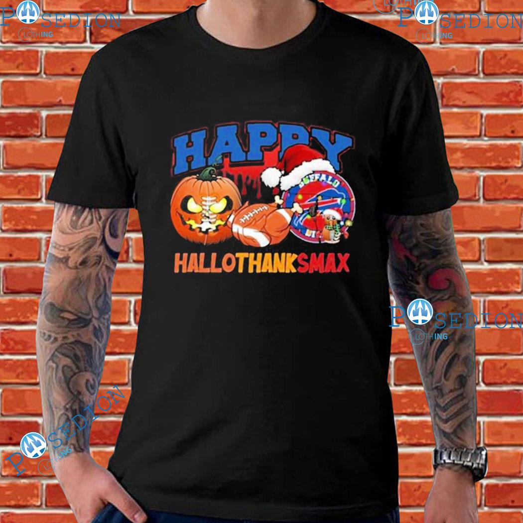 Official happy Halloween Thank Smax Buffalo Bills Shirt, hoodie
