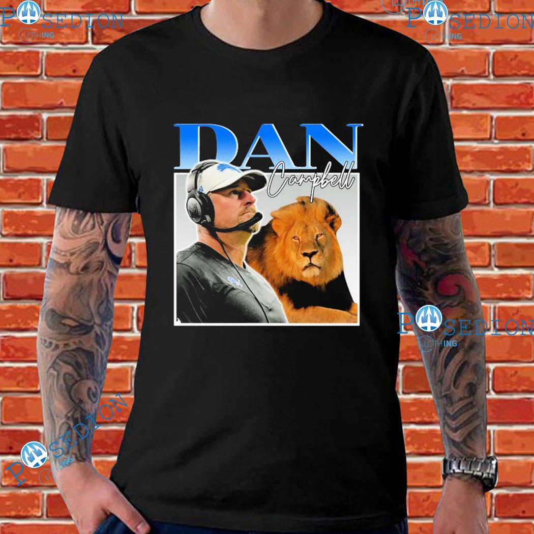 dan campbell lions shirt