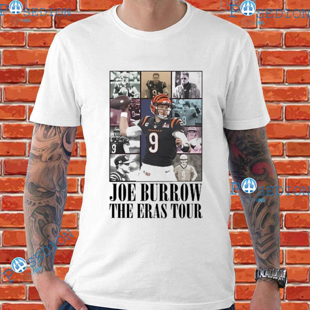 Joe Burrow The Eras Tour Shirt Vintage Joe Burrow Tshirt America