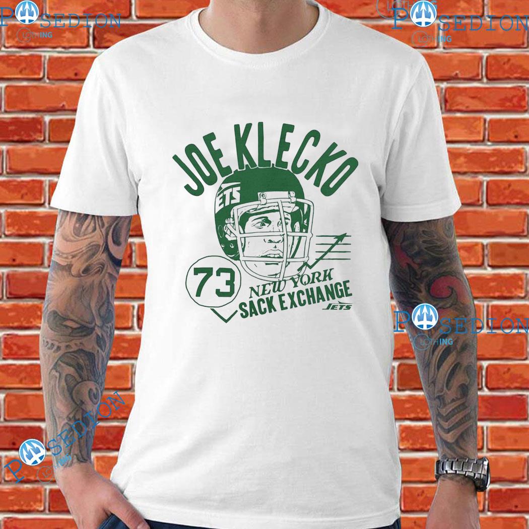 Joe Klecko New York Jets Homage Retired Player Caricature Tri-Blend  T-Shirts, hoodie, sweater, long sleeve and tank top