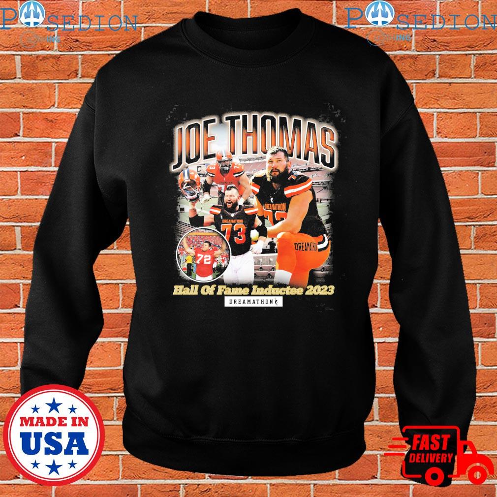 Joe Thomas Cleveland Browns 2007-2017 Hall Of Fame 2023 Signature Shirt,  hoodie, sweater, long sleeve and tank top