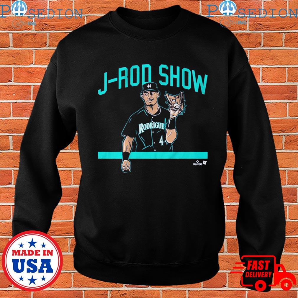 Official Julio rodriguez the jrod show T-shirt, hoodie, tank top, sweater  and long sleeve t-shirt