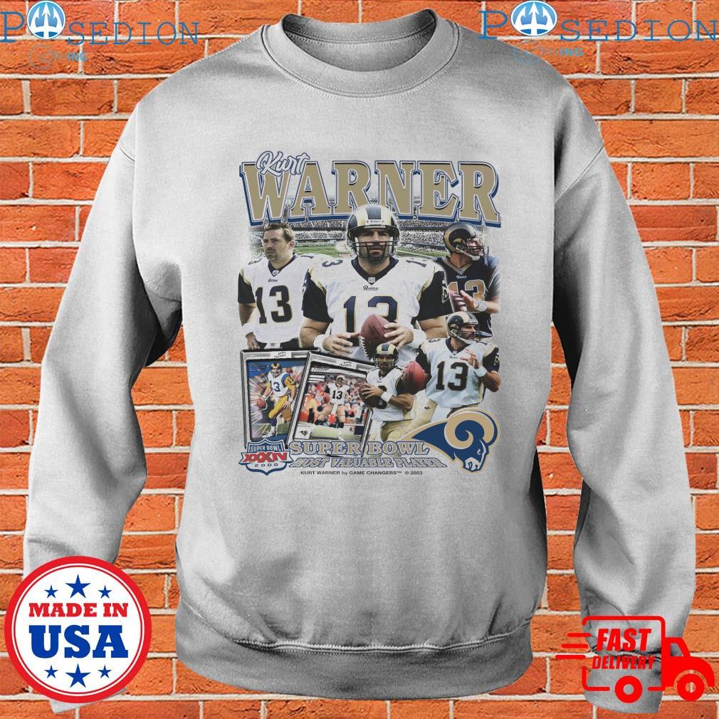 Official kurt Warner Tee Super Bowl Most Valuable Player Los