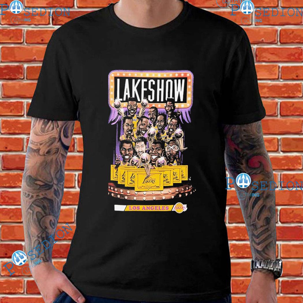 Los Angeles Lakers Lake Show Lakers T-Shirt By Mitchell & Ness