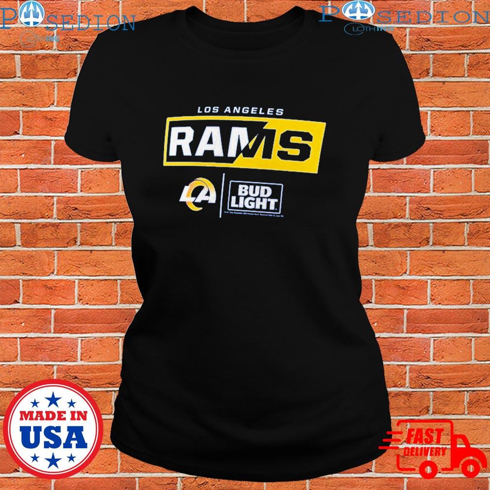 Los Angeles Rams Fanatics Branded Nfl X Bud Light T-shirt